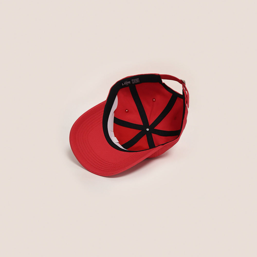 PR Monogram Red Dad Hat
