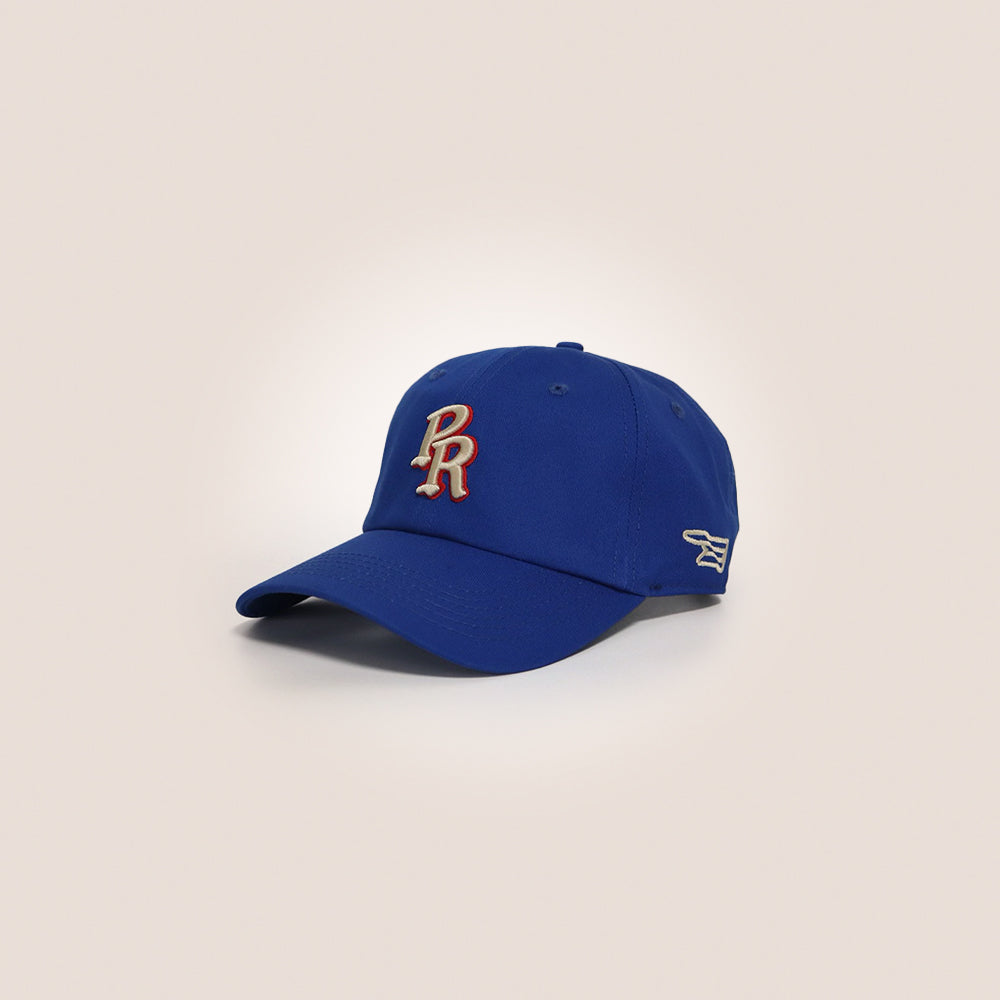 PR Monogram Blue Dad Hat