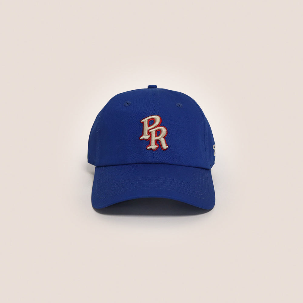 PR Monogram Blue Dad Hat